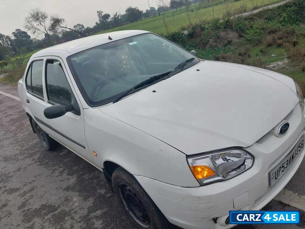 White Ford Ikon Icool