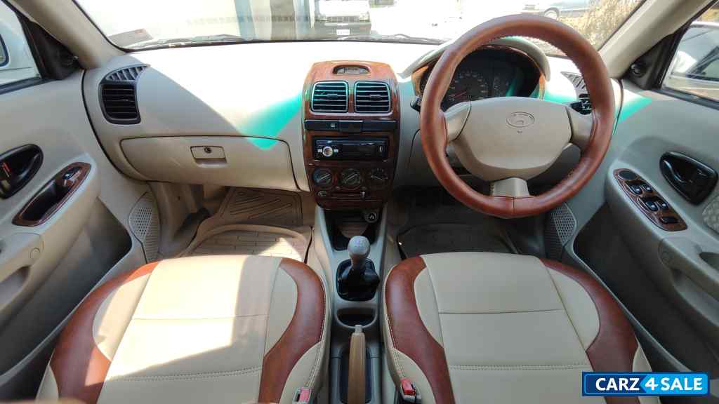 White Hyundai Accent Petrol