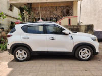 White Kia Sonet HTK Plus 1.0 Turbo Petrol iMT