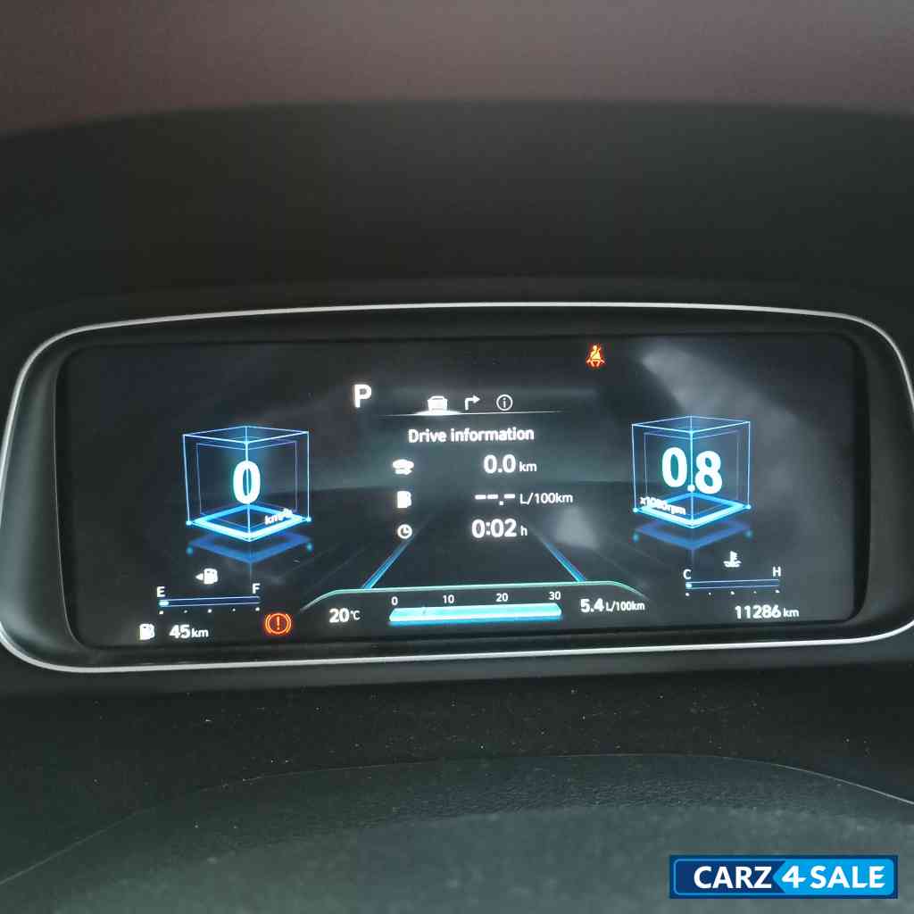 Black Hyundai Alcazar Platinum O 7 seater Diesel AT