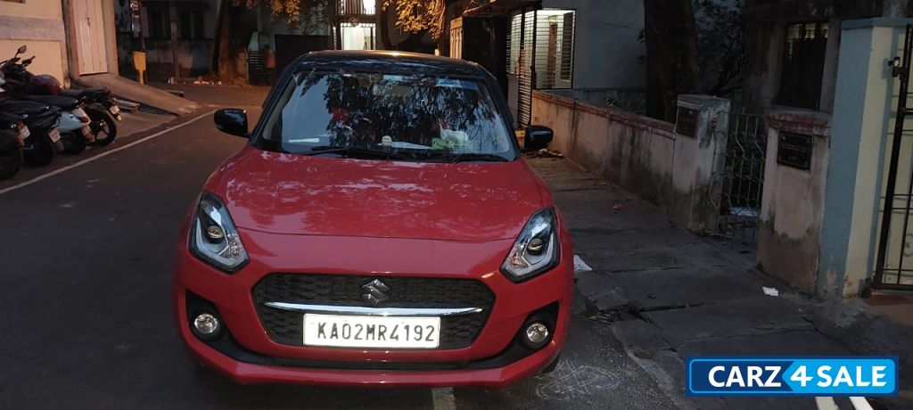 Red & Black Maruti Suzuki Swift ZXI Plus