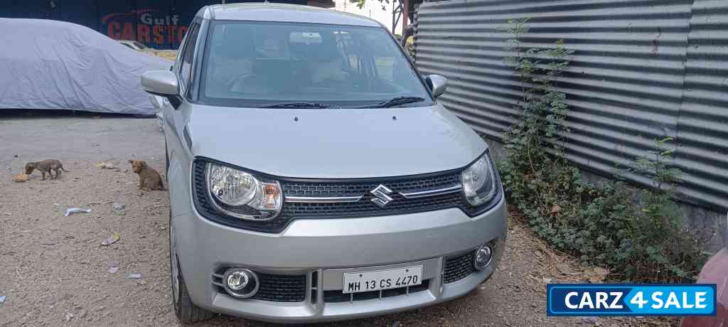 Silver Silky Maruti Suzuki Ignis Delta amt