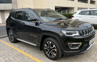 Brilliant Black Jeep Compass Limited Plus