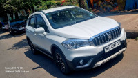 Pearl White Maruti Suzuki S-Cross Zeta Automatic May 2021 Petrol
