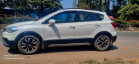 Pearl White Maruti Suzuki S-Cross Zeta Automatic May 2021 Petrol