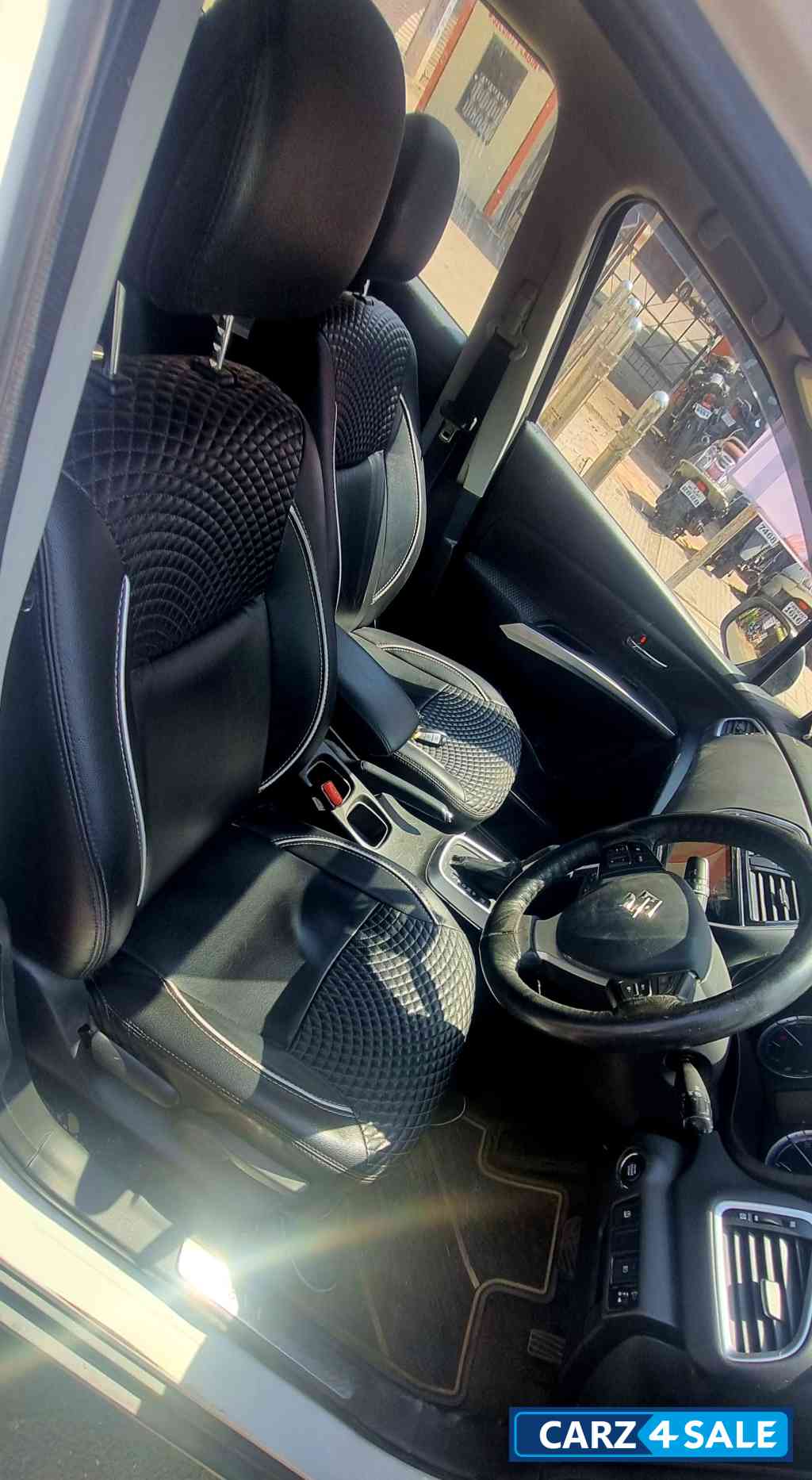 Pearl White Maruti Suzuki S-Cross Zeta Automatic May 2021 Petrol