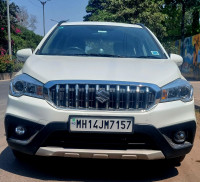 Pearl White Maruti Suzuki S-Cross Zeta Automatic May 2021 Petrol
