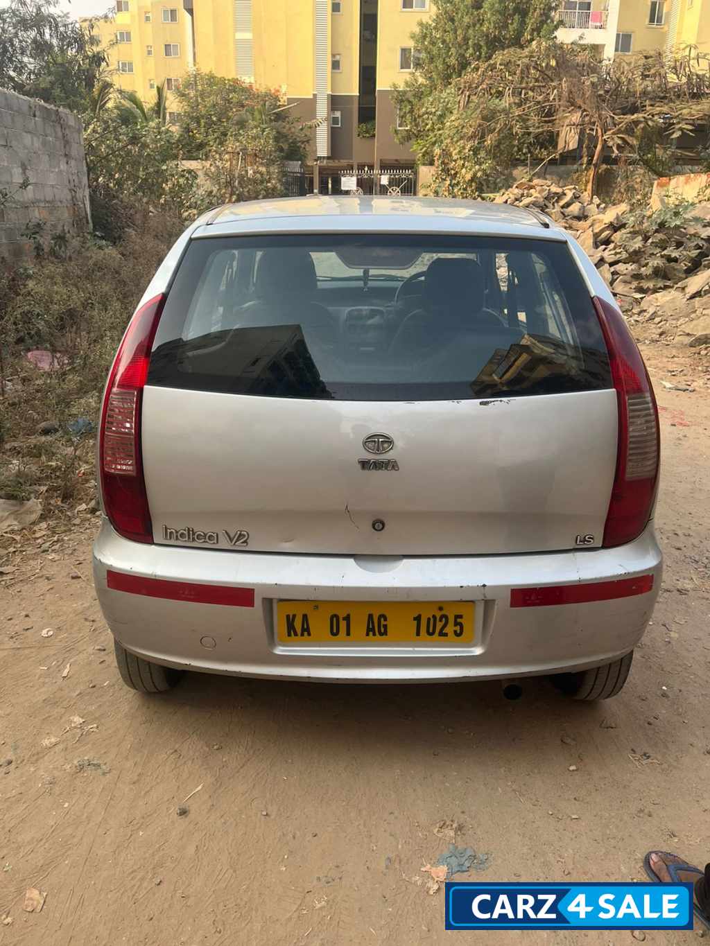 Silver Tata Indica V2 LS BS3