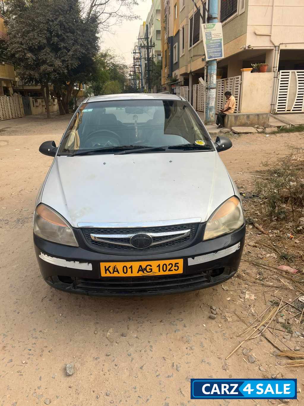 Silver Tata Indica V2 LS BS3