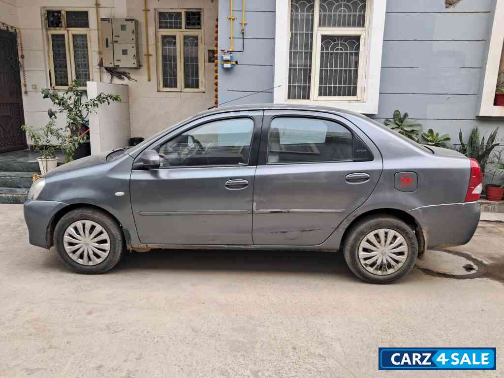 Grey Toyota Etios G