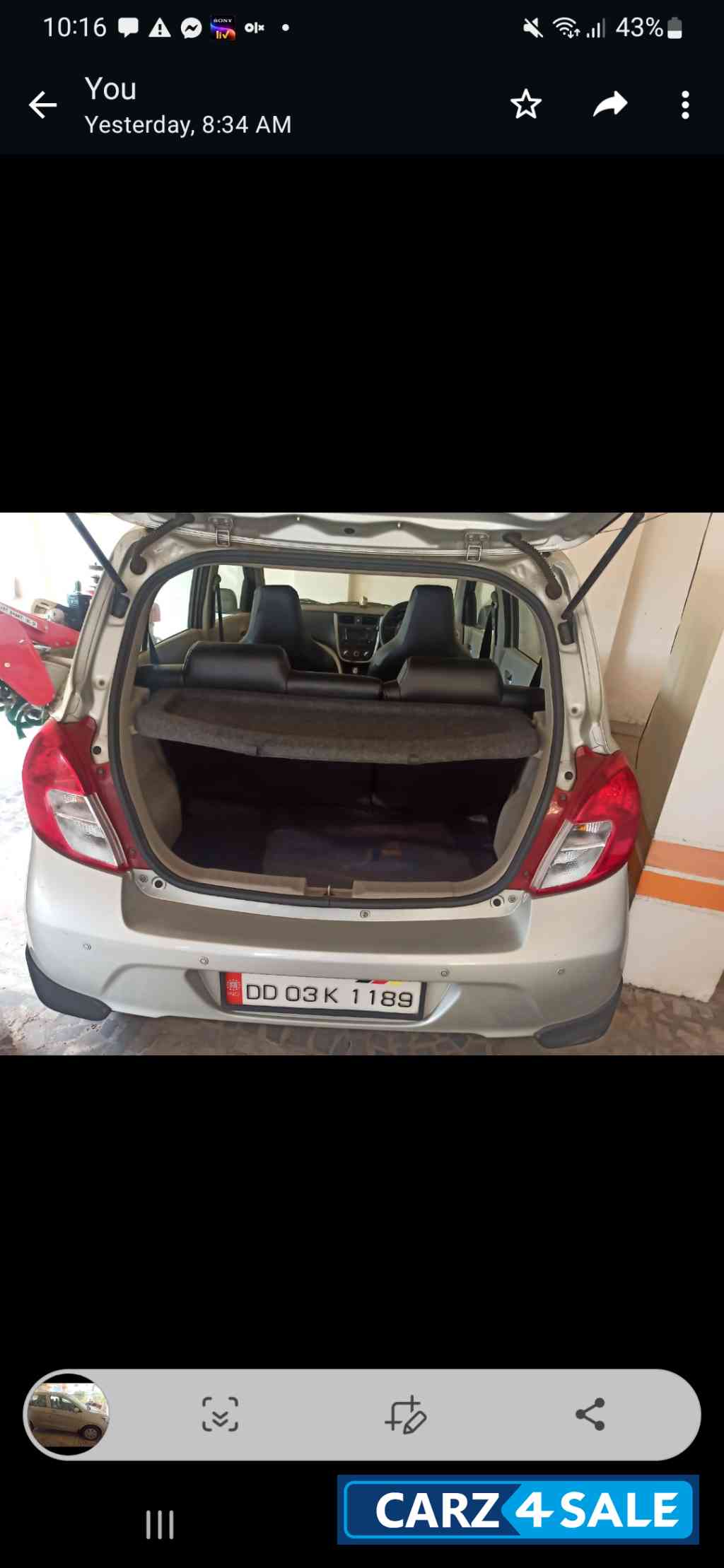 Maruti Suzuki Celerio ZXI PETROL TOP MODEL