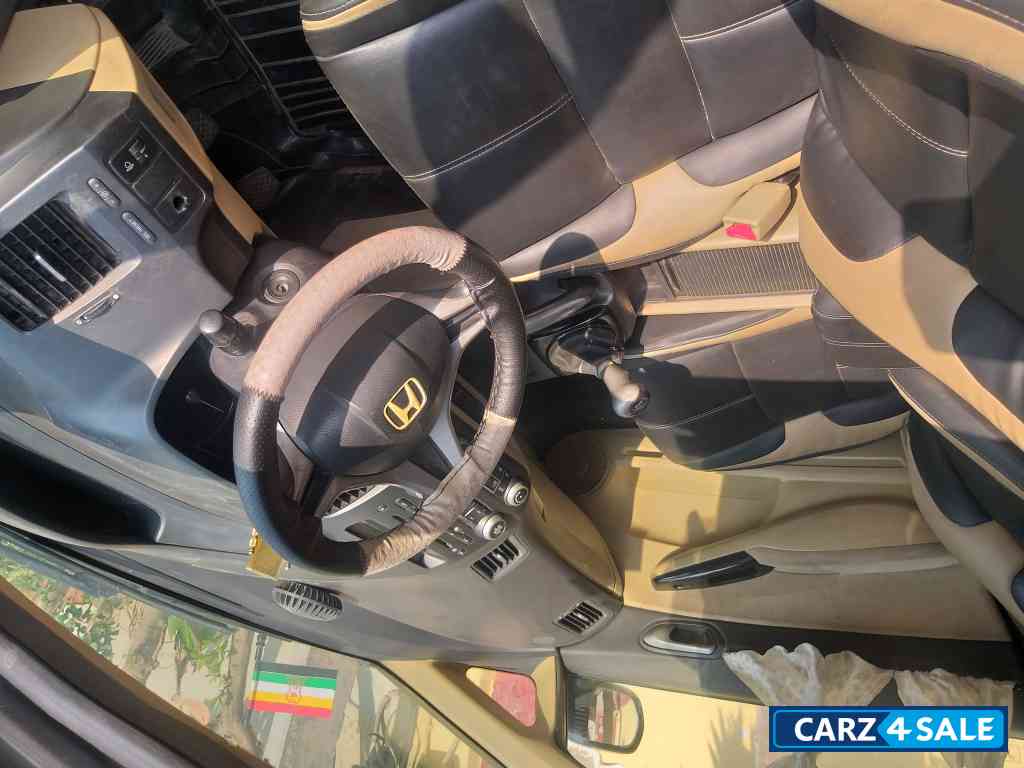 Dark Silver Honda Civic