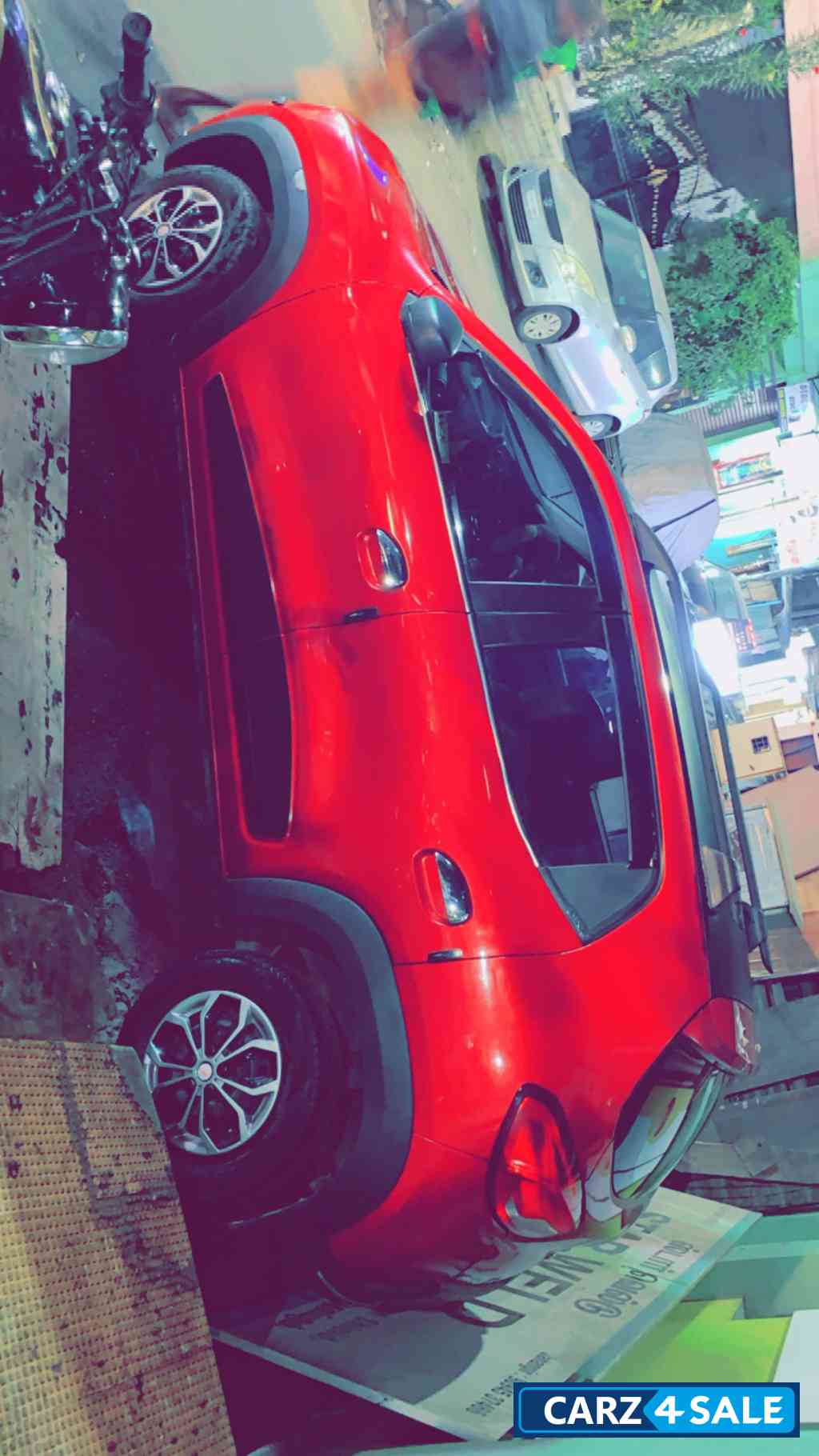 Fiery Red Renault Kwid Rxl