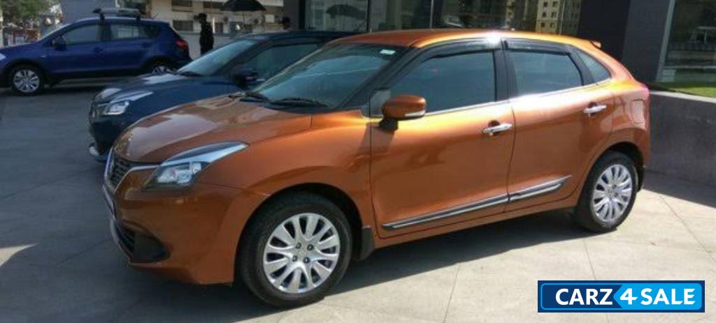 Autumn Orange Maruti Suzuki Baleno Alpha