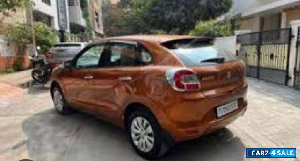 Autumn Orange Maruti Suzuki Baleno Alpha