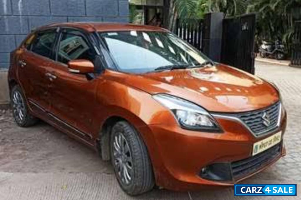 Autumn Orange Maruti Suzuki Baleno Alpha