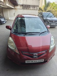Maroon Honda Jazz Active