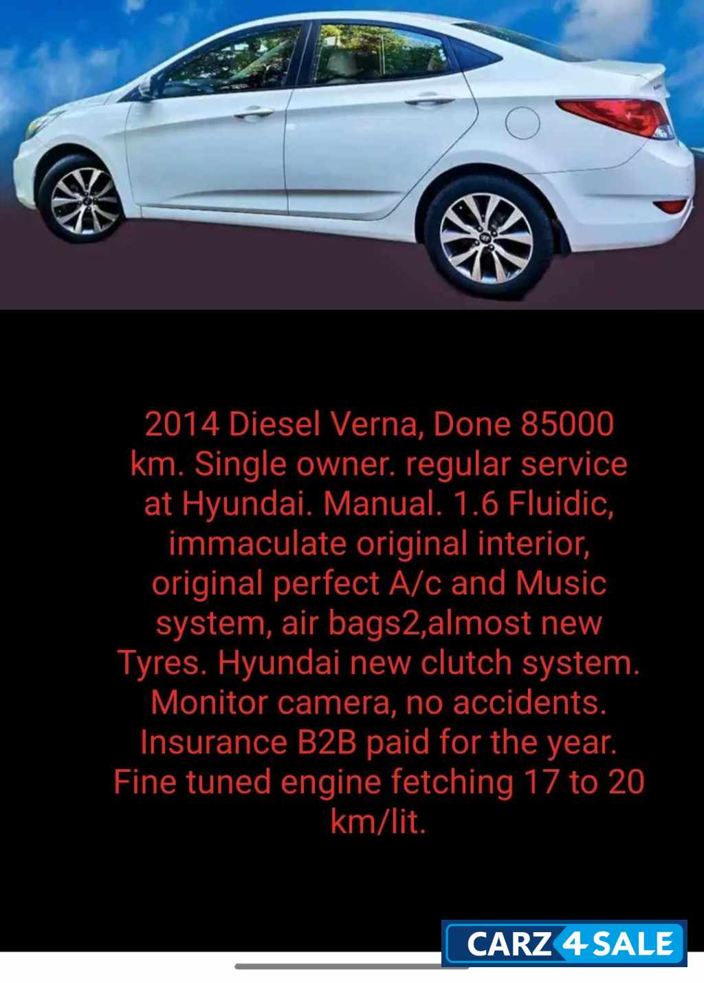 Hyundai Verna 1.6 fluidic