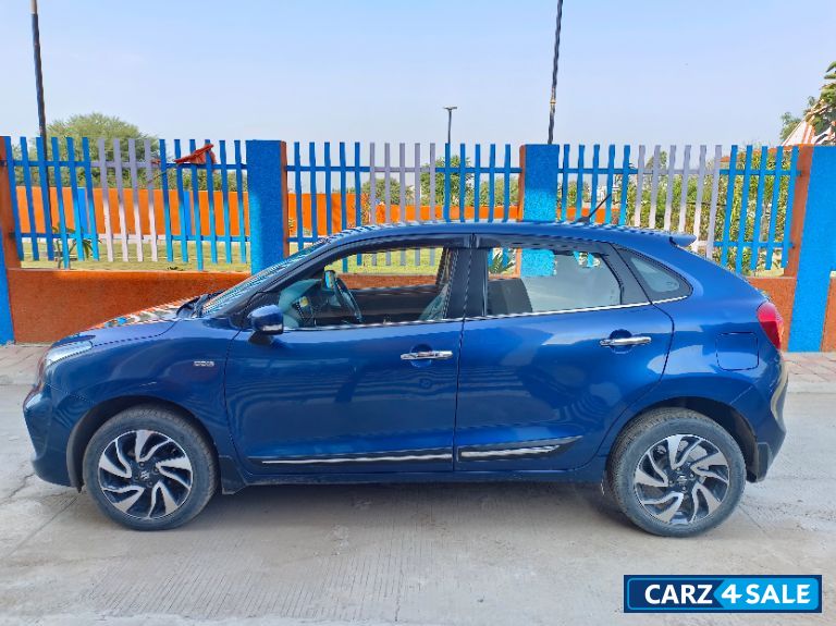 Blue Maruti Suzuki Baleno Zeta 1.3