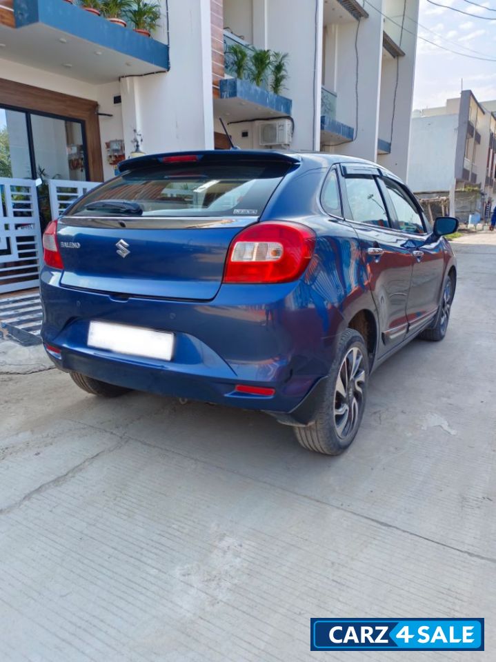 Blue Maruti Suzuki Baleno Zeta 1.3