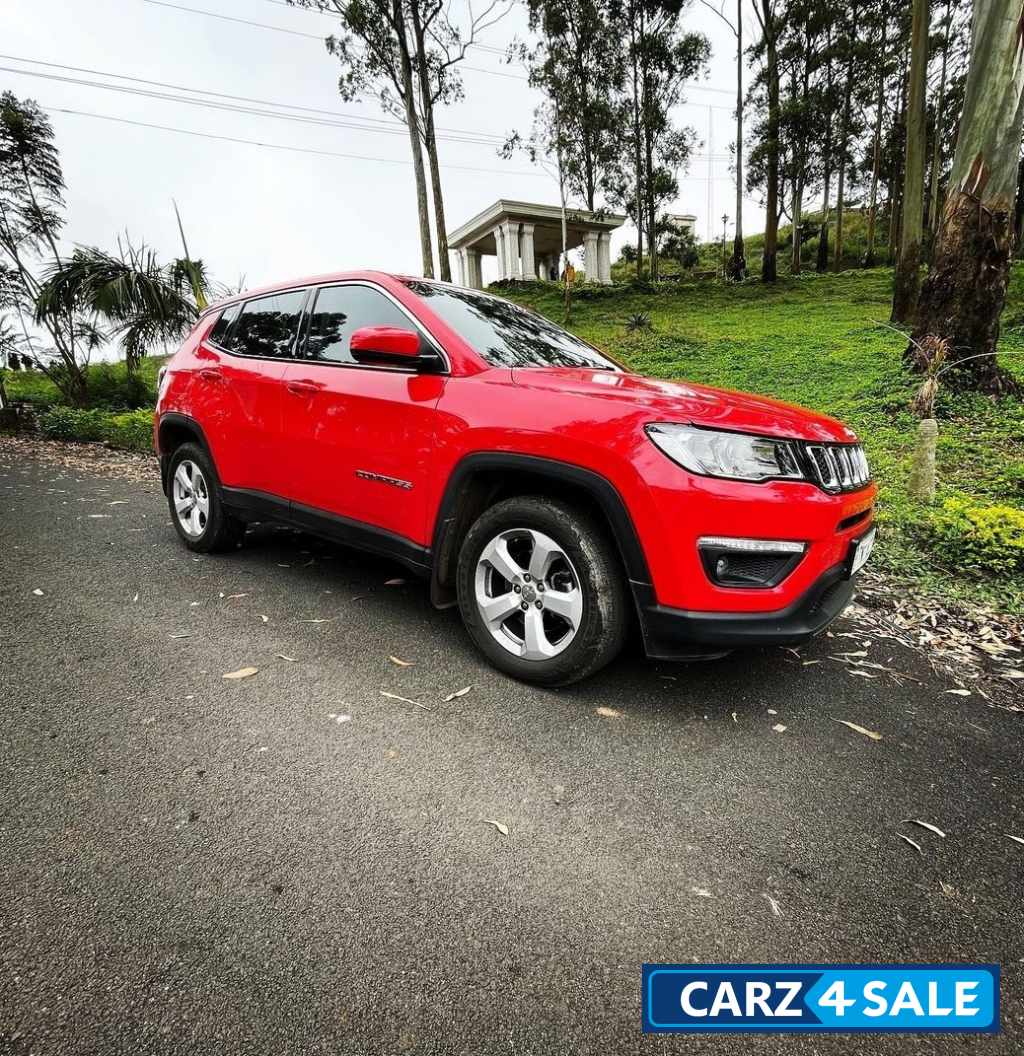 Red Jeep Compass Longitude Diesel 4x4 AT