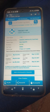 Force Motors Commercial Traveller 3350 2012 Model