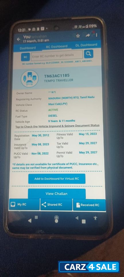 Force Motors Commercial Traveller 3350