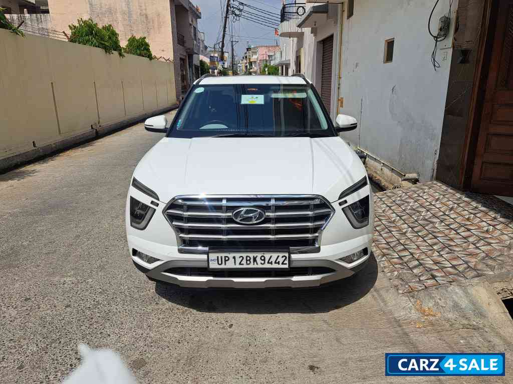 White Hyundai Creta SX 1.5 Diesel