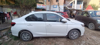 Pearl White Honda Amaze S