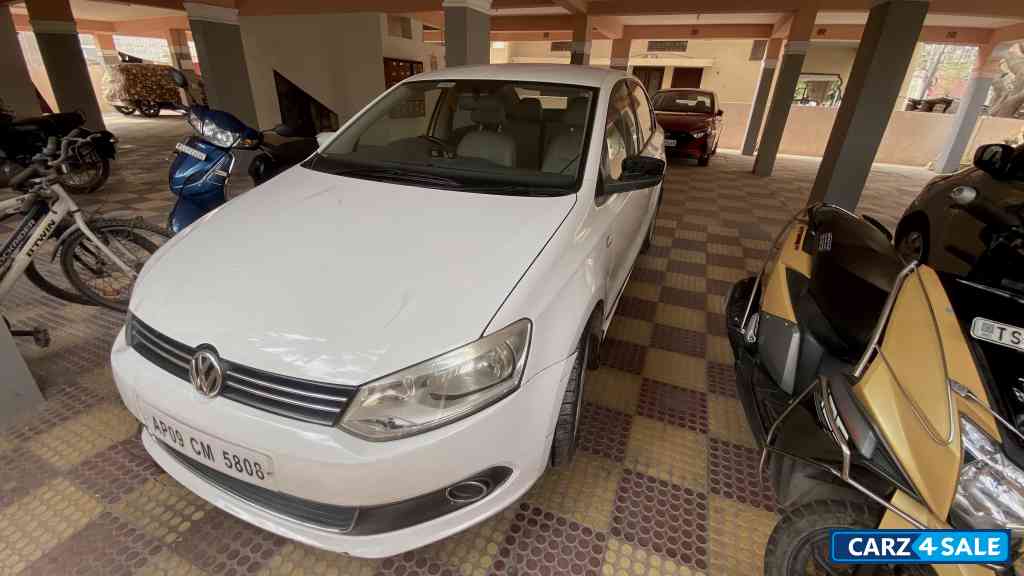 White Volkswagen Vento Petrol