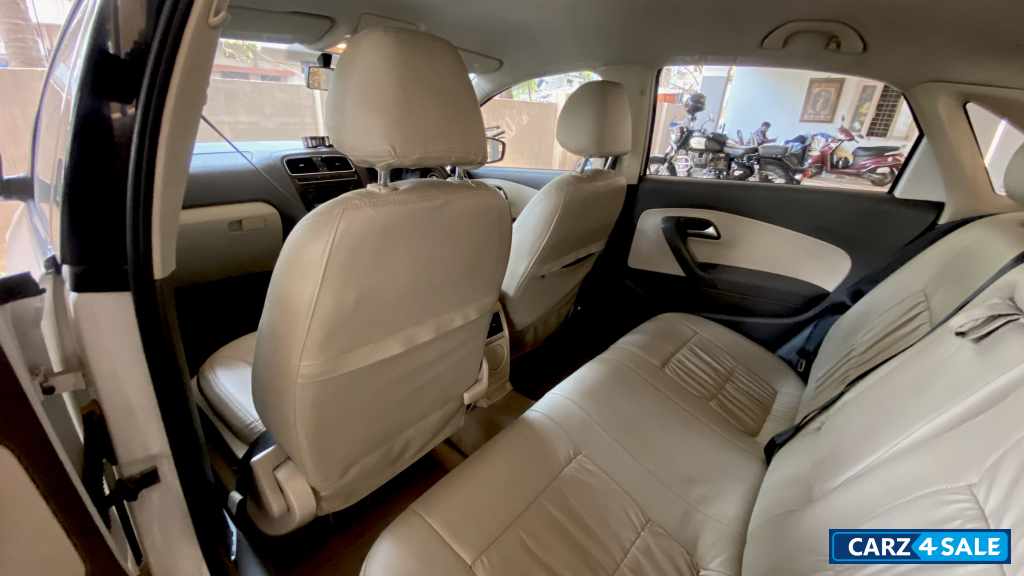 White Volkswagen Vento Petrol