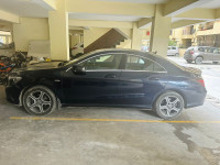 Blue Mercedes-Benz CLA 200 d sport