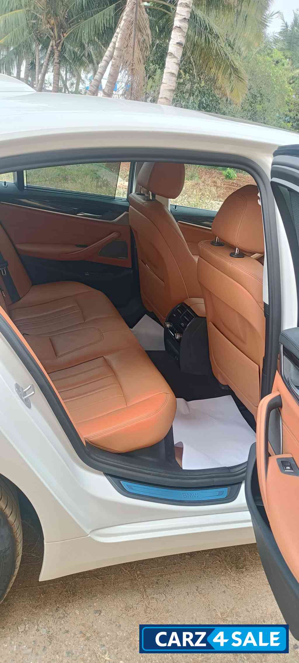 Alphine White BMW 5-Series 520 luxury line