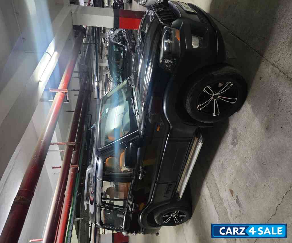 Black Mahindra Scorpio S4 plus