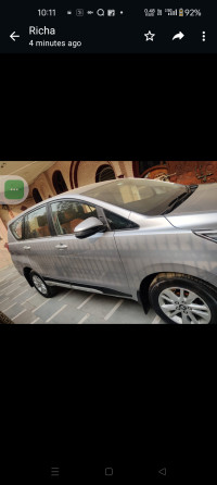 Silver Toyota Innova 2.8gx automatic
