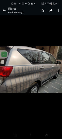 Silver Toyota Innova 2.8gx automatic