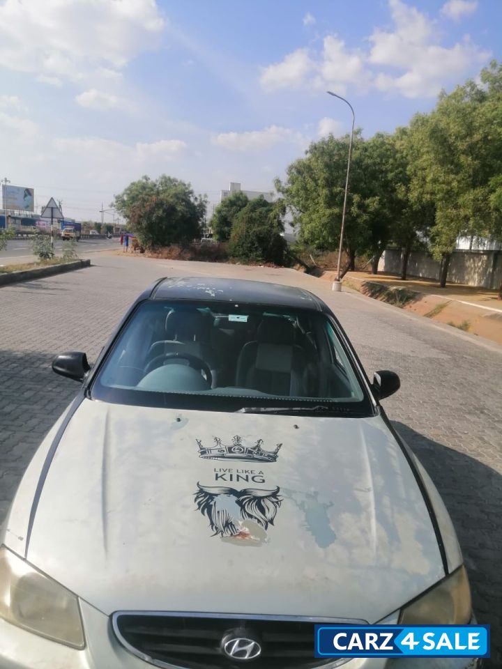 Grey And Black Hyundai Accent Petrol