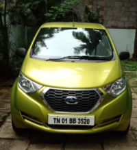 Green Datsun Redi-GO