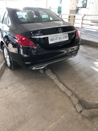 Black Mercedes-Benz C-Class Progressive C220d