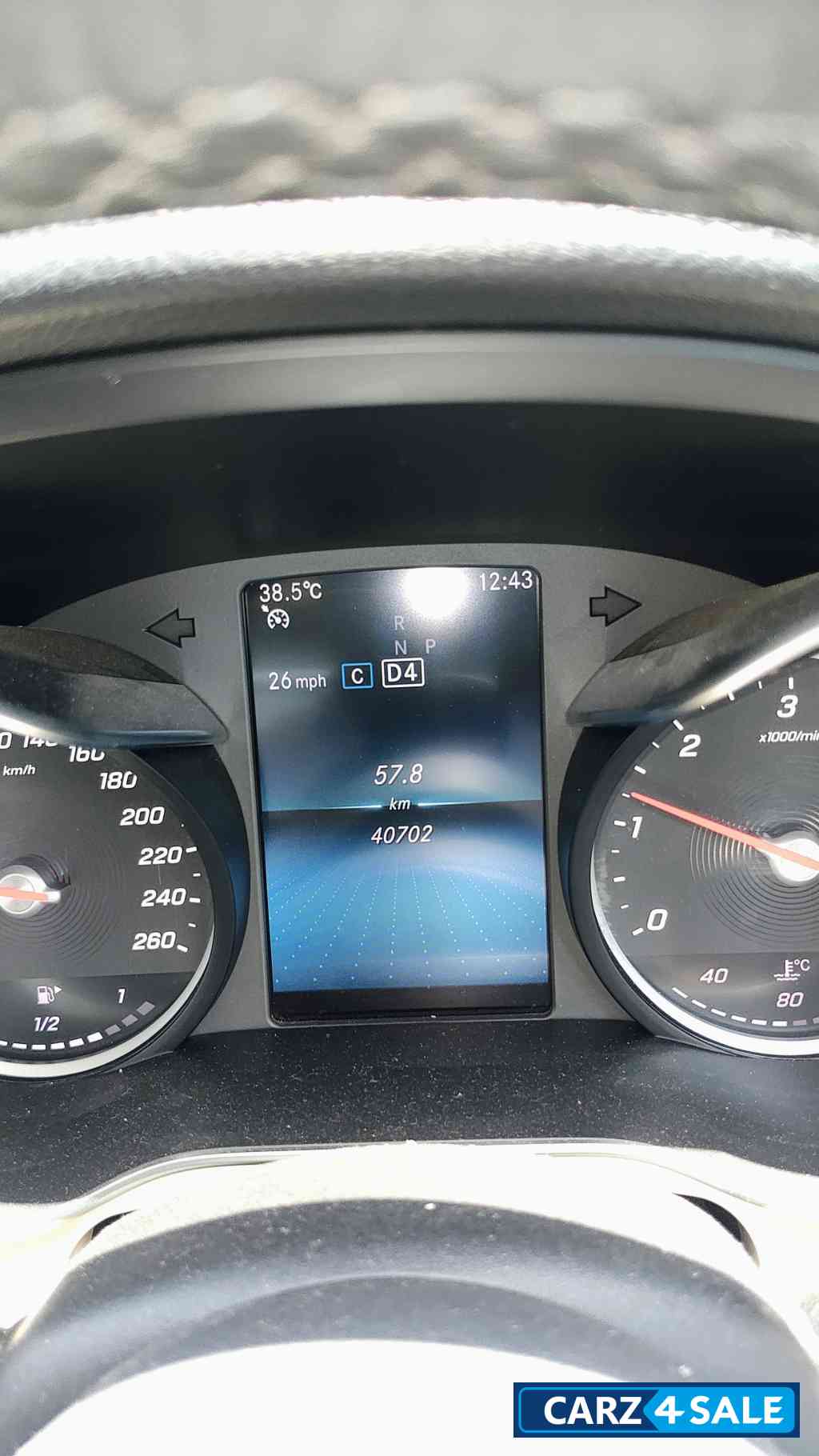 Black Mercedes-Benz C-Class Progressive C220d