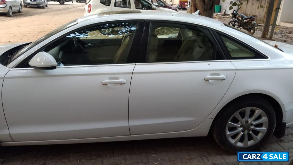 White Audi A6 Premium Plus