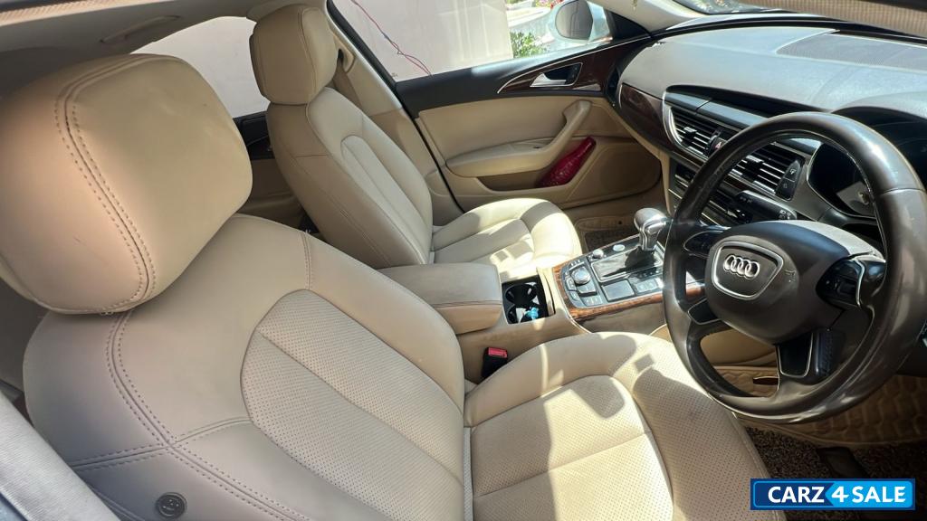 White Audi A6 Premium Plus