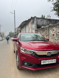 Red Honda Amaze Exclusive edition