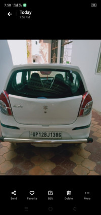 White Maruti Suzuki Alto Lxi