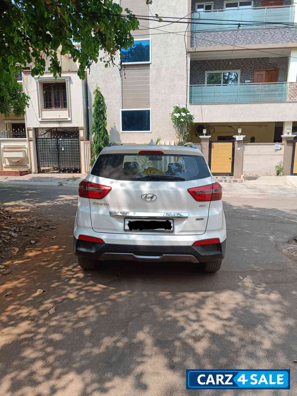 Polar White Hyundai Creta 1.6SX+ AT BSIV