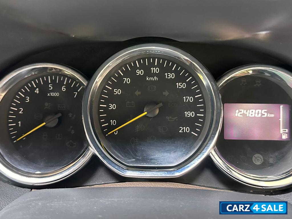 White Renault Duster 110 Rxl Diesel