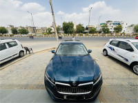 Lava Blue Skoda Superb L & K AT