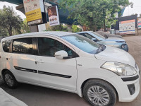 White Maruti Suzuki Ertiga vxi