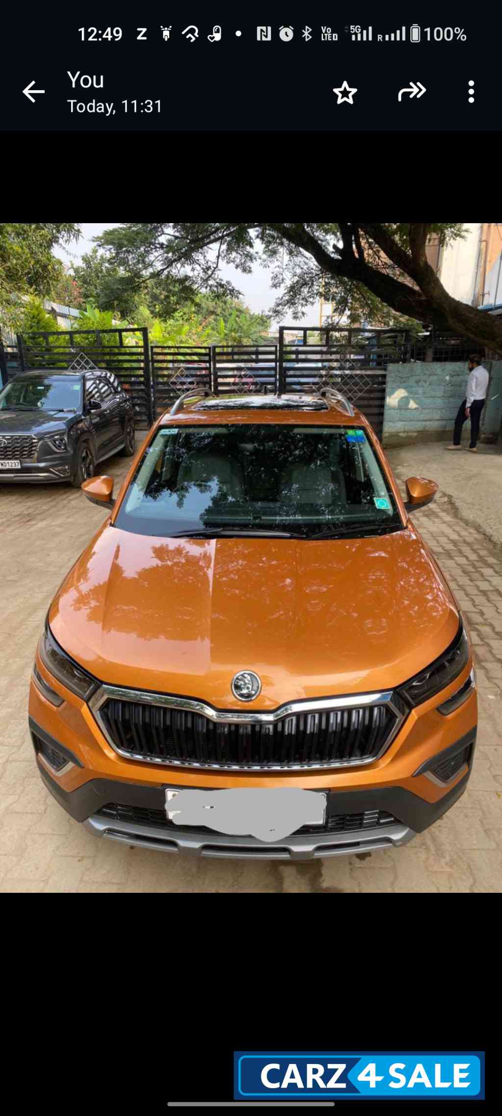 Skoda Kushaq 2021 1.0 turbo automatic full option Skoda Kushaq 2021 1.0 turbo automatic full option