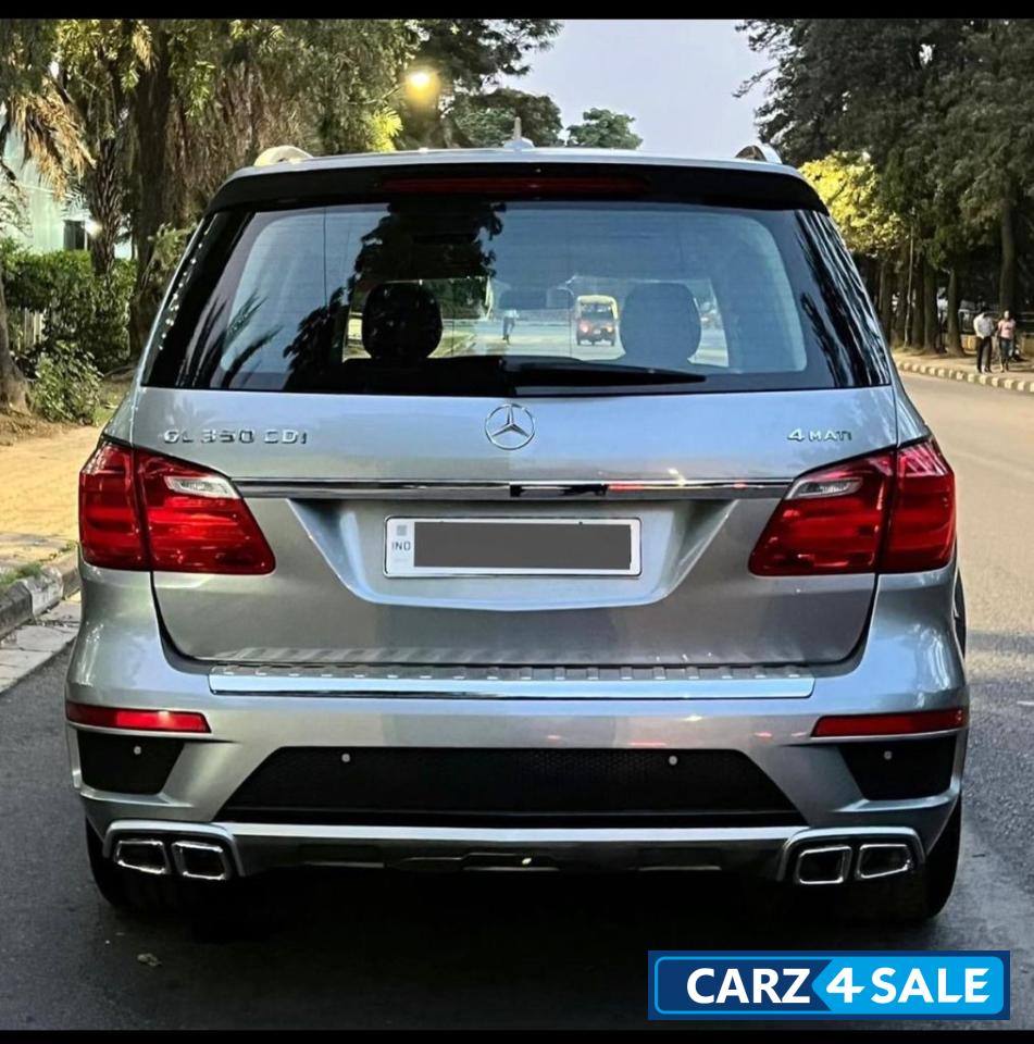 Shining Silver Mercedes-Benz GL-Class 350